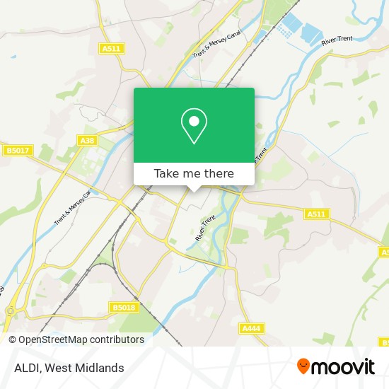 ALDI map