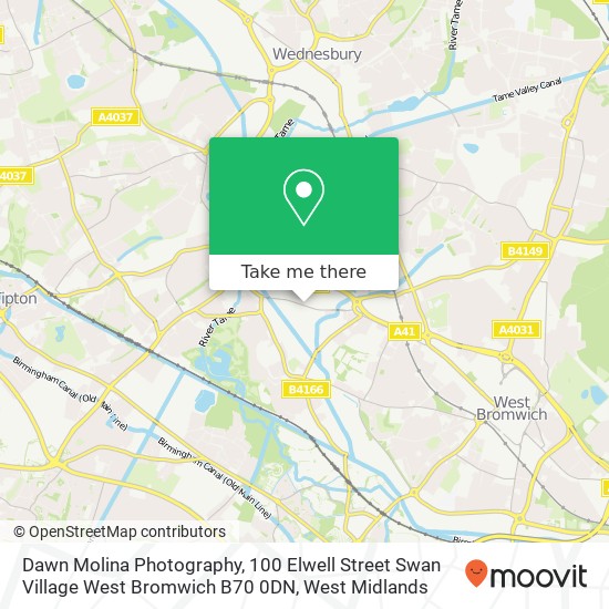 Dawn Molina Photography, 100 Elwell Street Swan Village West Bromwich B70 0DN map