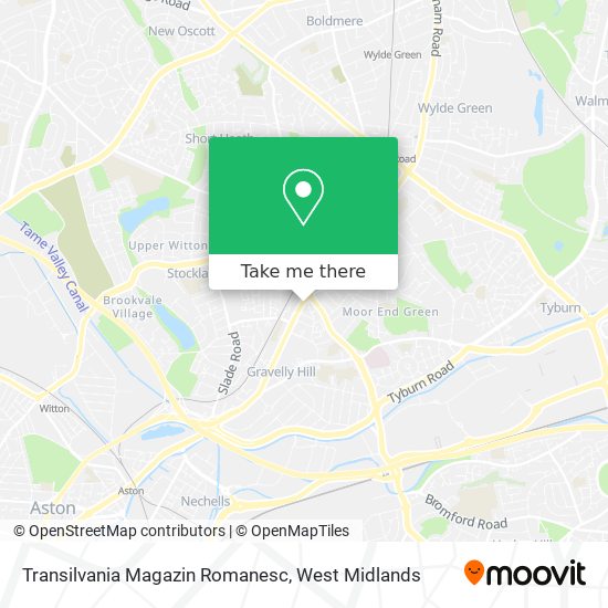 Transilvania Magazin Romanesc map