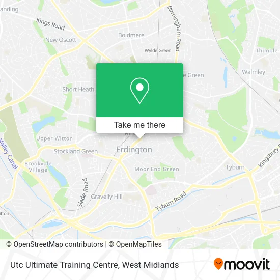 Utc Ultimate Training Centre map