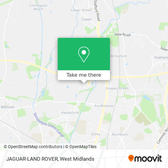 JAGUAR-LAND ROVER map