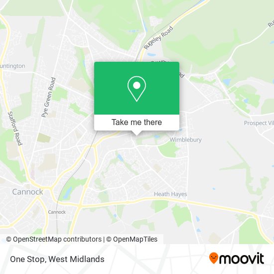 One Stop map