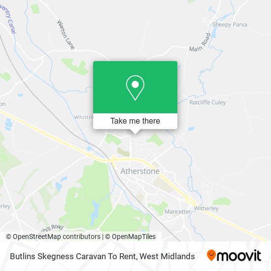 Butlins Skegness Caravan To Rent map