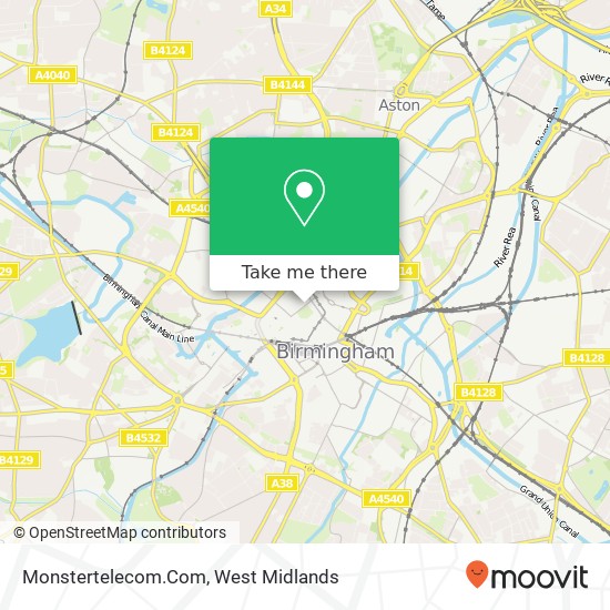 Monstertelecom.Com map