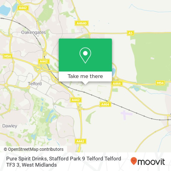 Pure Spirit Drinks, Stafford Park 9 Telford Telford TF3 3 map