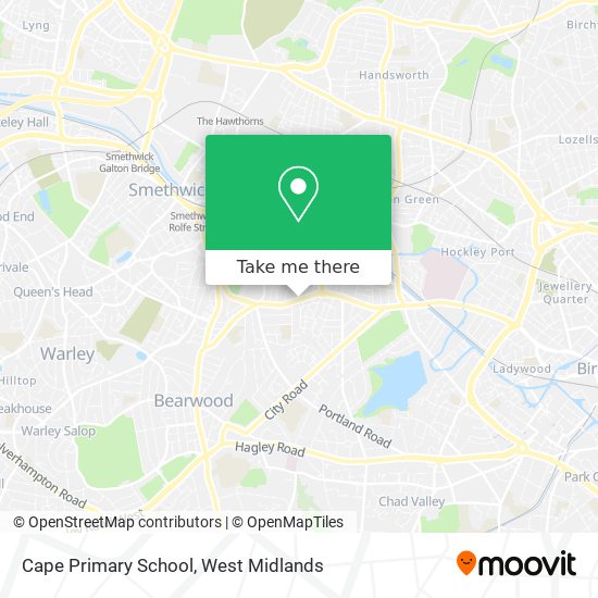 Cape Primary School map