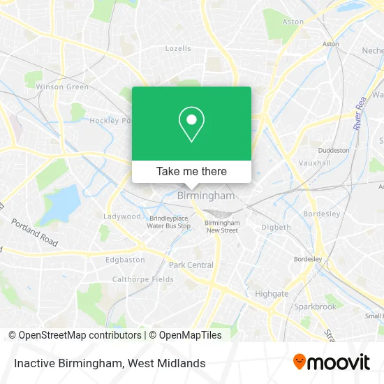 Inactive Birmingham map