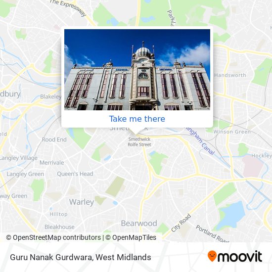 Guru Nanak Gurdwara map