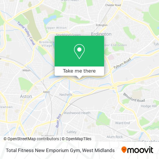 Total Fitness New Emporium Gym map