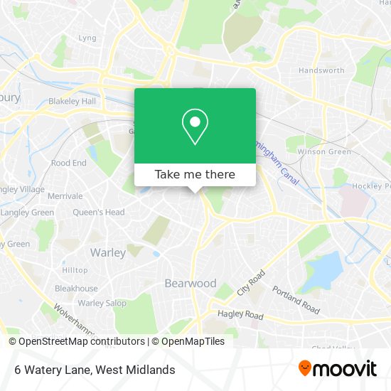 6 Watery Lane map