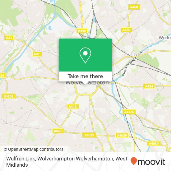 Wulfrun Link, Wolverhampton Wolverhampton map