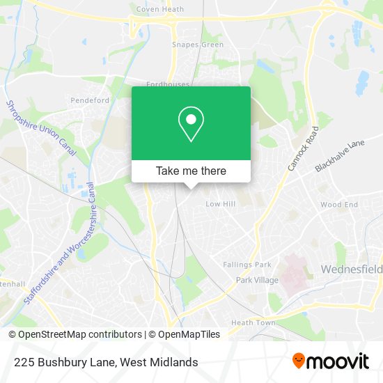 225 Bushbury Lane map