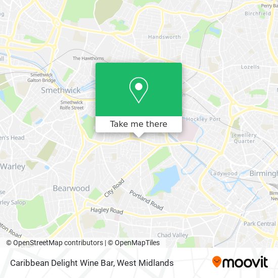 Caribbean Delight Wine Bar map