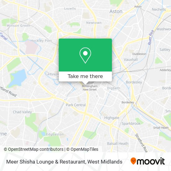 Meer Shisha Lounge & Restaurant map