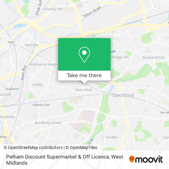 Pelham Discount Supermarket & Off Licence map