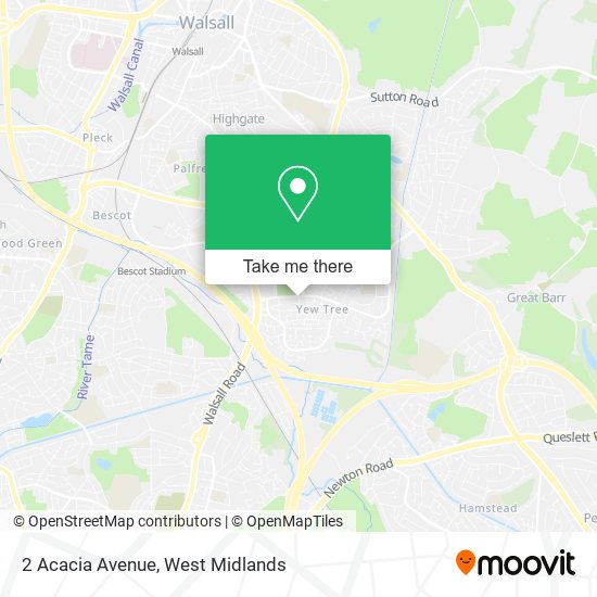 2 Acacia Avenue map