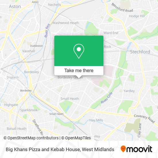 Big Khans Pizza and Kebab House map