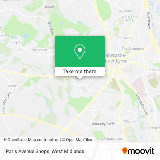 Paris Avenue Shops map