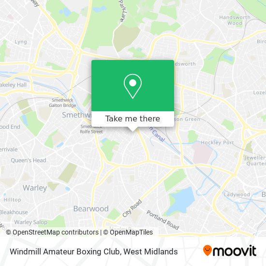 Windmill Amateur Boxing Club map