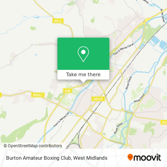 Burton Amateur Boxing Club map