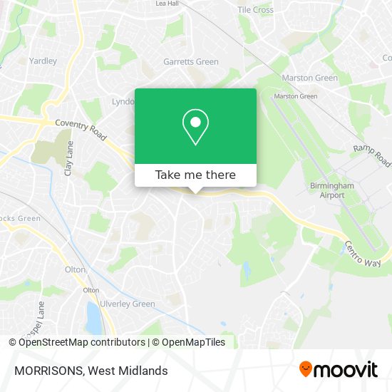 MORRISONS map