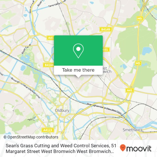 Sean's Grass Cutting and Weed Control Services, 51 Margaret Street West Bromwich West Bromwich B70 8LF map