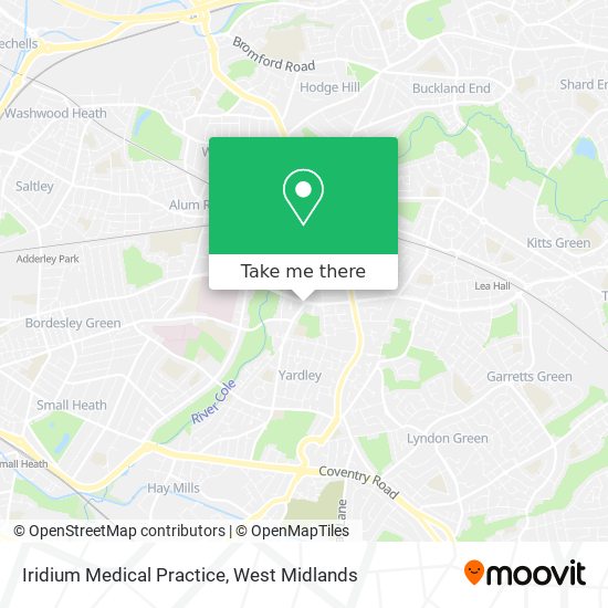 Iridium Medical Practice map