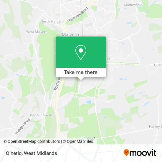 Qinetiq map