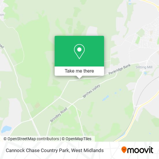 Cannock Chase Country Park map