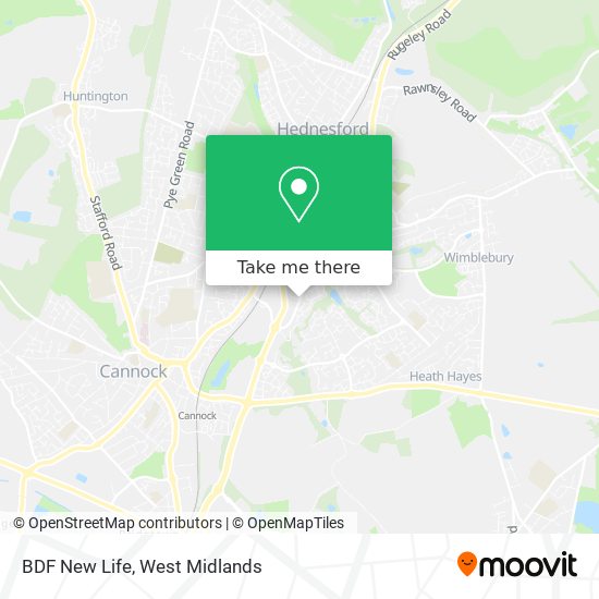 BDF New Life map