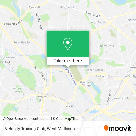 Velocity Training Club map