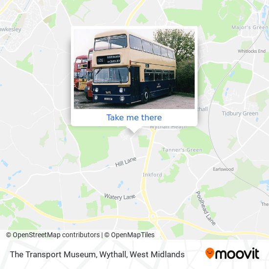 The Transport Museum, Wythall map