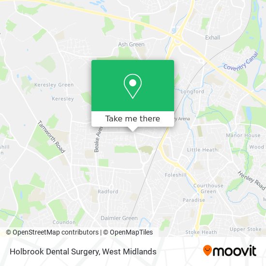 Holbrook Dental Surgery map