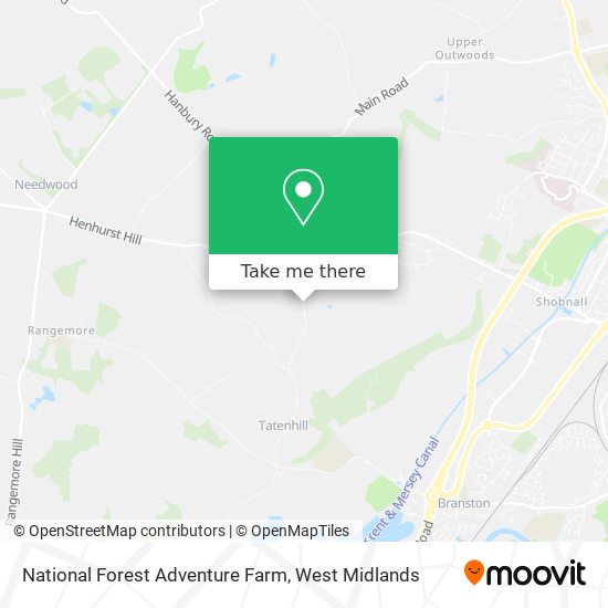 National Forest Adventure Farm map