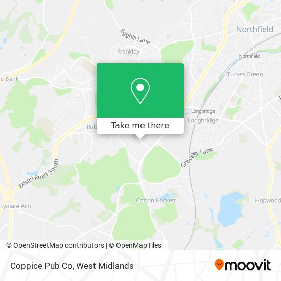 Coppice Pub Co map