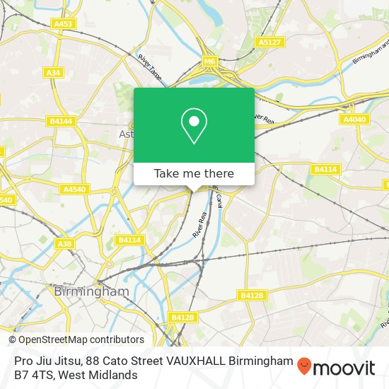 Pro Jiu Jitsu, 88 Cato Street VAUXHALL Birmingham B7 4TS map
