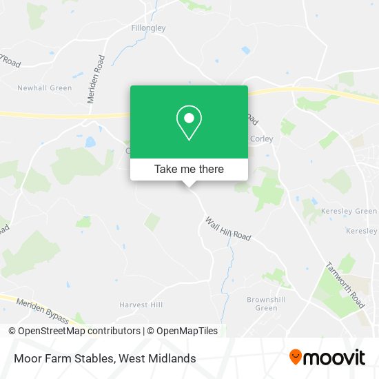 Moor Farm Stables map