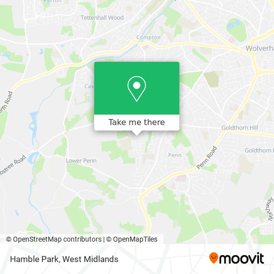 Hamble Park map