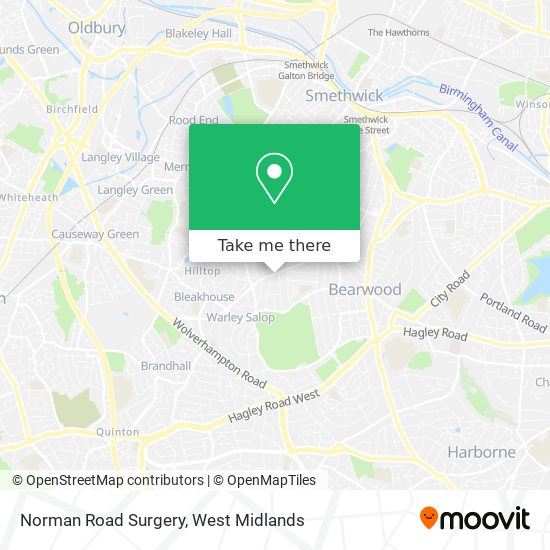 Norman Road Surgery map