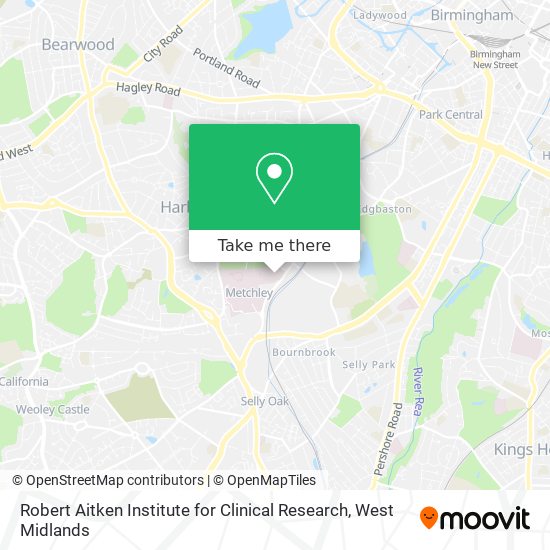 Robert Aitken Institute for Clinical Research map