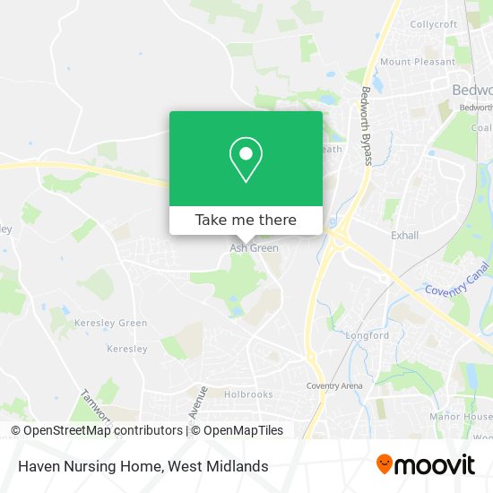 Haven Nursing Home map