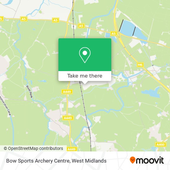 Bow Sports Archery Centre map