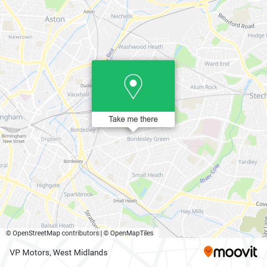VP Motors map