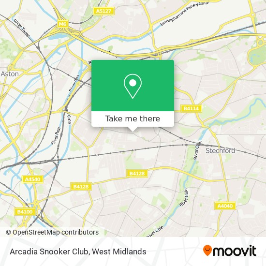 Arcadia Snooker Club map