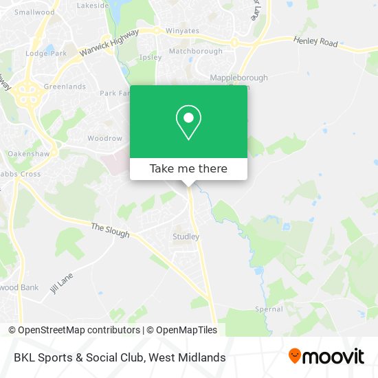 BKL Sports & Social Club map
