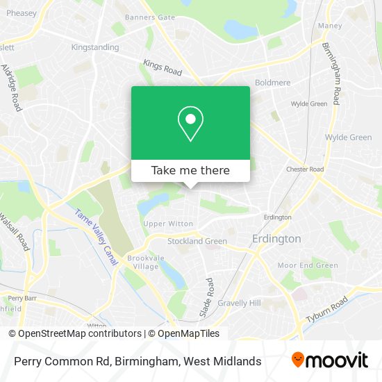 Perry Common Rd, Birmingham map