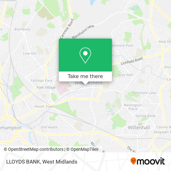 LLOYDS BANK map