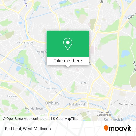 Red Leaf map
