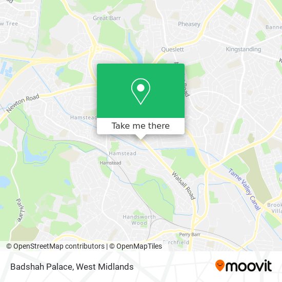 Badshah Palace map