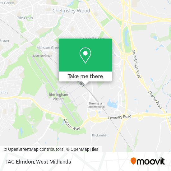 IAC Elmdon map